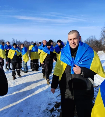 З російського полону додому повернулися 207 українців