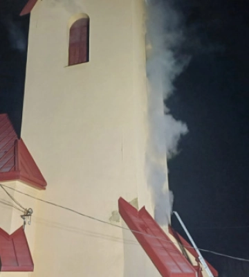 На Закарпатті горів реформатський храм-пам&#039;ятка ХІІІ століття