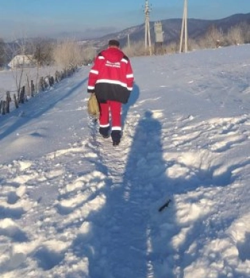Чудовий сонячний ранок:  важкий виклик для швидкої на на Закарпатті