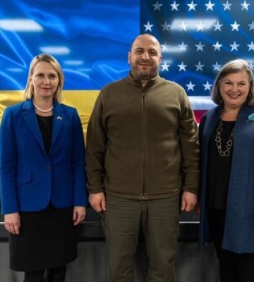 Обговорили подальшу співпрацю і стратегічне партнерство, - Умєров провів зустріч із Нуланд та Брінк