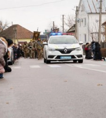 Мукачівська громада попрощалася з полеглим Героєм Михайлом Балаж
