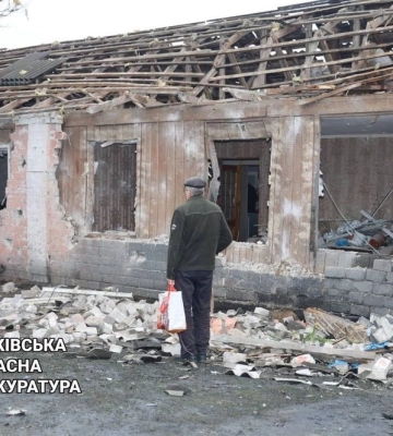 Правоохоронці зафіксували наслідки ворожих обстрілів Купʼянщини