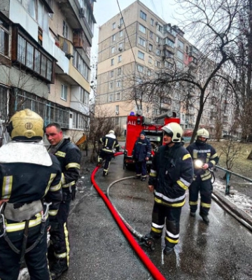 У Києві в результаті пожежі в багатоповерхівці загинула людина
