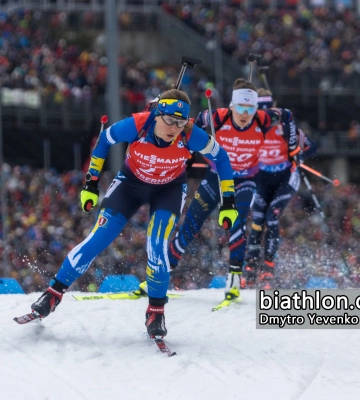 Біатлоністи з Сумщини виступили в персьютах на чемпіонаті Європи