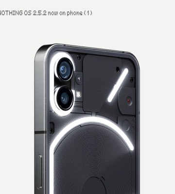 Nothing Phone (1) почав отримувати стабільну версію Nothing OS 2.5.2 на основі Android 14