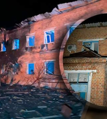 Враг сбросил авиабомбы: какие последствия удара врага по гражданской больнице в Великом Бурлуке