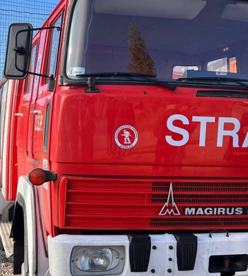 Лисецькій громаді передали пожежний автомобіль з Польщі