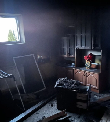 Берегівські рятувальники вберегли житловий будинок від пожежі