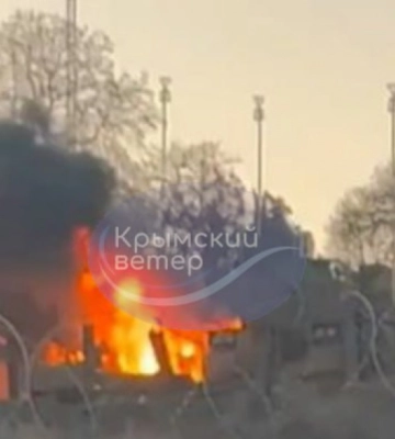 На аеродромі &quot;Бельбек&quot; у Севастополі міг бути атакований пункт зв&#039;язку, – росЗМІ