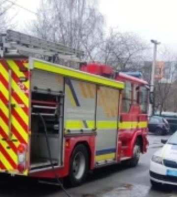 Під час пожежі в будинку на вулиці Кравчука евакуювали чотирьох людей
