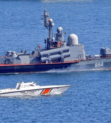 Морські дрони потопили російський військовий корабель у Криму,  — ГУР Міноборони