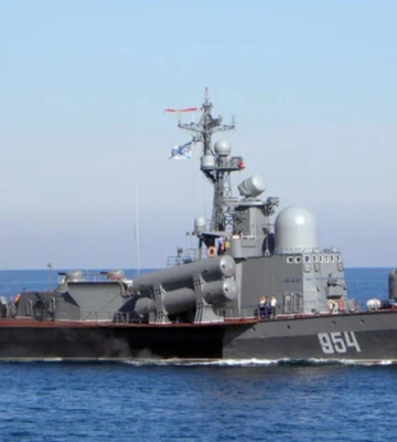 Розвідка повідомила про знищення ракетного катера росіян у Криму