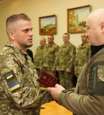 Волинським прикордонникам вручили нагороди 