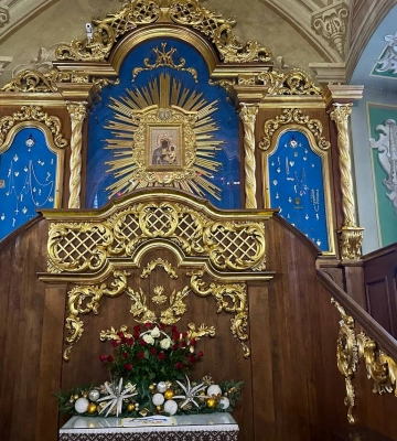 Монах з Івано-Франківщини розповів історію чудотворної ікони у Гошеві
