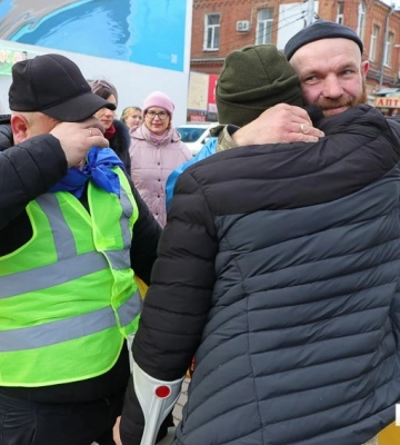 Ветеран з Кіровоградщини вирушив у марафон заради підтримки бойових побратимів (ФОТО, ВІДЕО)