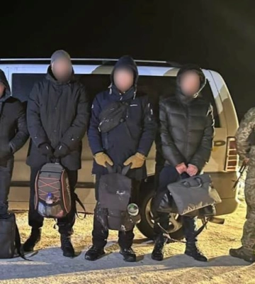 На держкордоні в Одеській області затримали чергову групу ухилянтів