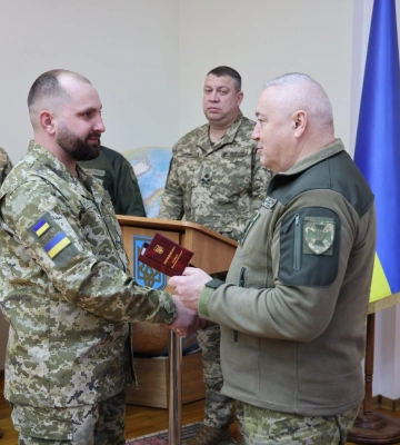 Волинським прикордонникам вручили нагороди 