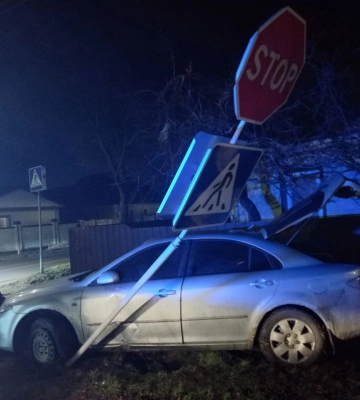 У Черкасах не розминулися дві автівки