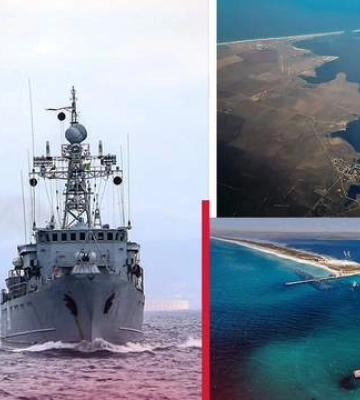Тут є стара радянська база: як російський флот використовує озеро Донузлав біля Криму