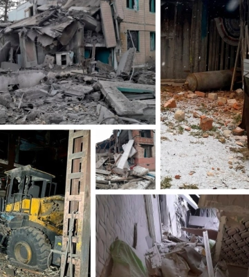 Масштабні руйнування на Харківщині: поліція показала наслідки обстрілів
