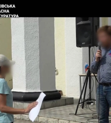 Викрито колаборанта, який організовував у Балаклії заходи на підтримку окупантів