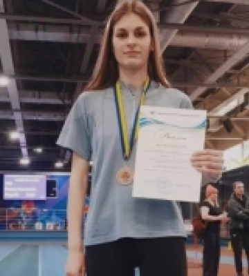 Сарненська легкоатлетка – призерка чемпіонату України в Києві