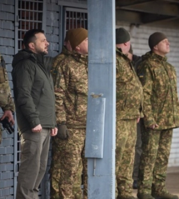 Зеленський відвідав на Дніпропетровщині центр підготовки мобільних груп ППО