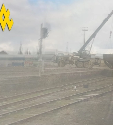Партизани зафіксували місце розміщення техніки окупантів на околиці Євпаторії, вони перевернули танк — АТЕШ