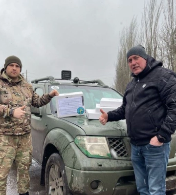 БПЛА і засоби протидронової боротьби: волинським військовим відвезли допомогу на передову