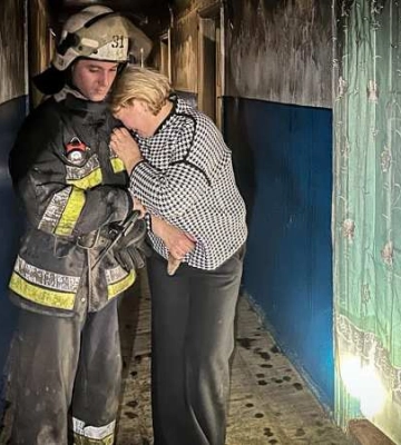 На Одещині довелося терміново евакуювати людей з гуртожитку