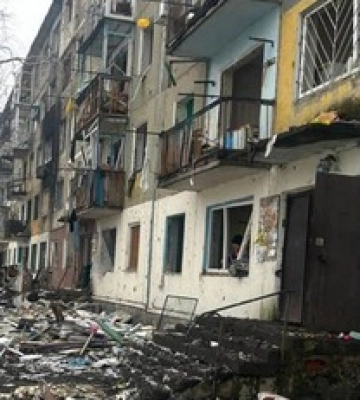 Російська армія завдала ракетного удару по Мирнограду