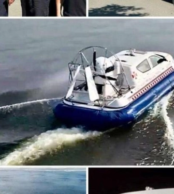 Врятували від крижаної пастки: у Дніпрі за допомогою катера, подарованого родиною мера Бориса Філатова, ДСНС врятували лебедя