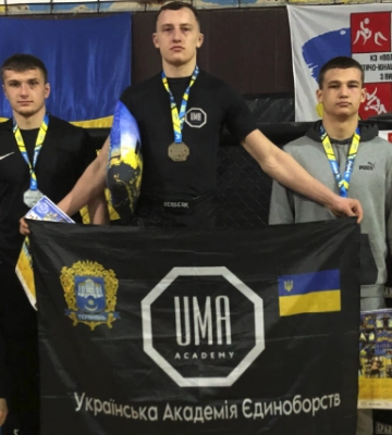Тернополянин Богдан Волошин став чемпіоном Волинської області з MMA