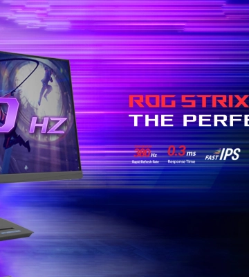 ASUS представила ігровий монітор ROG Strix XG259QNS із підтримкою частоти оновлення 380 Гц