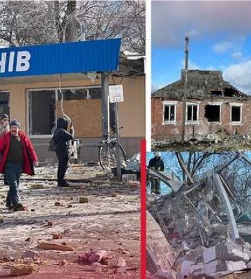 Россия беспощадно атаковала Золочев на Харьковщине: ужасные фото руин