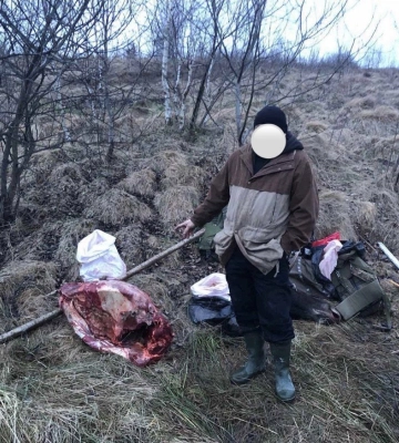 На Львівщині браконьєри вбили червонокнижного лося, - ФОТО