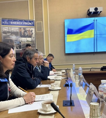 Глава МАГАТЭ начал визит в Украину. Он планирует поездку на оккупированную Запорожскую АЭС
