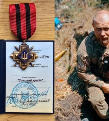 Безстрашний захисник із Надвірної отримав відзнаку “Золотий Хрест”