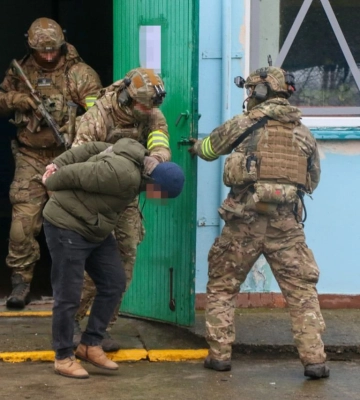На Хмельниччині СБУ та Сили оборони відпрацювали знешкодження російських ДРГ