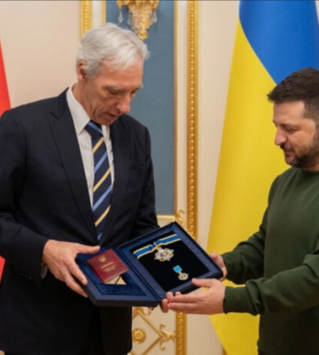 Зеленський зустрівся з главою МЗС Португалії