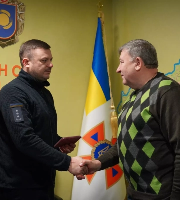 Черкаському ветерану вручили золоту зірку “Герой Чорнобиля”
