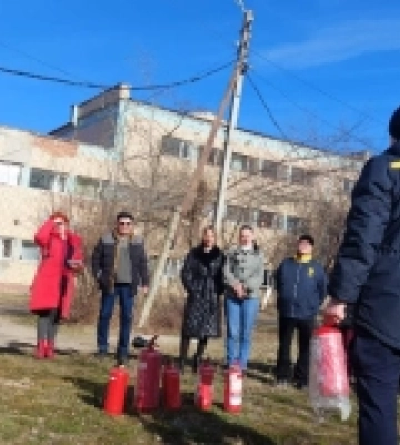 Працівників культури Болграду навчали правилам пожежної безпеки