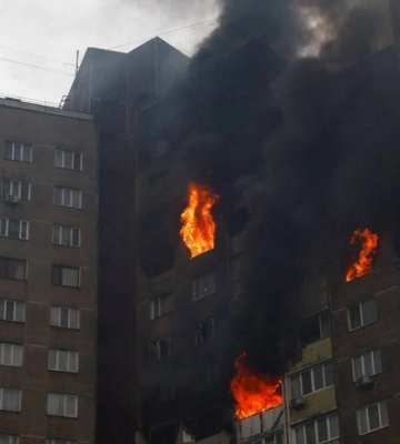 В Киеве возросло количество погибших и раненых: фото последствий атаки