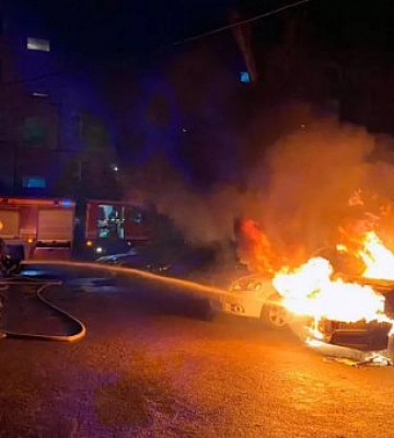 У Довгинцівському районі Кривого Рогу горів автомобіль