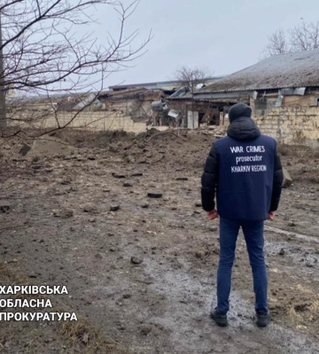 Підчас ракетного удару по Харкову постраждали троє людей