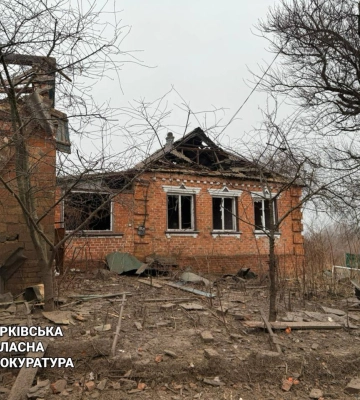 Росіяни скинули авіабомби на села Григорівка та Вільхуватка на Харківщині