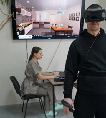 Реальна допомога у віртуальному світі. Дніпровські медики працюють з унікальним VR-апаратом для реабілітації військових