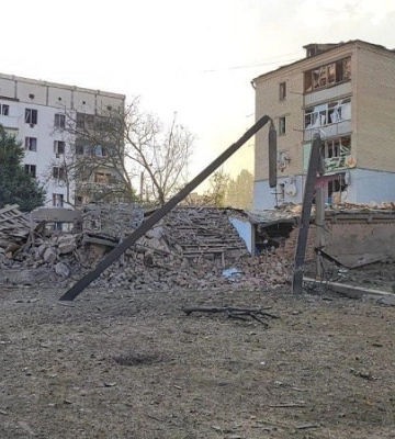 Росіяни атакували Берислав, постраждав чоловік і 89-річна жінка