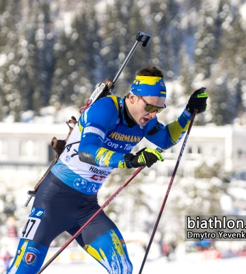 Біатлоністи з Сумщини виступили в естафетах на чемпіонаті Європи