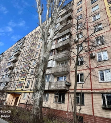 У Дніпровському районі через ракетну атаку - без опалення 355 будинків